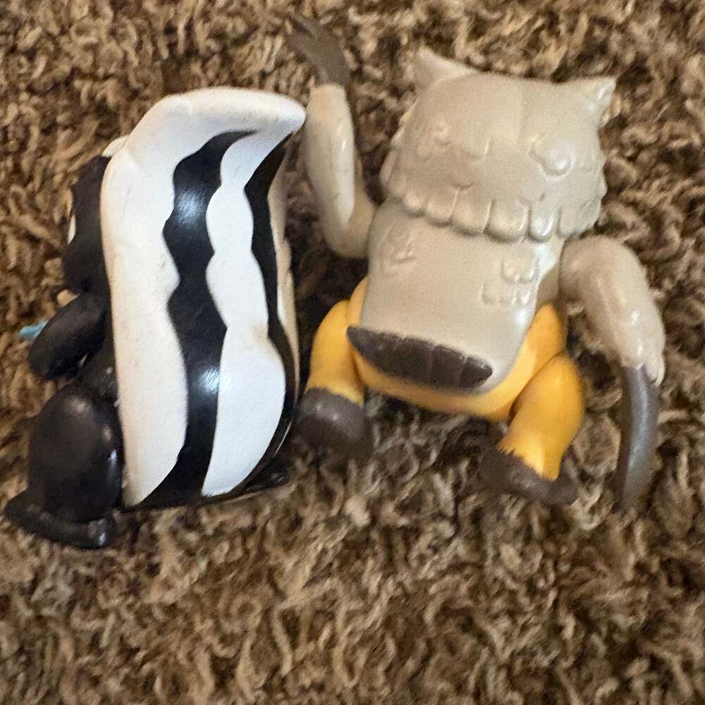 Vintage Disney Bambi, Thumper, Flower, Owl PVC Figures - Picture 3 of 5